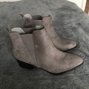 ★ suede booties ★